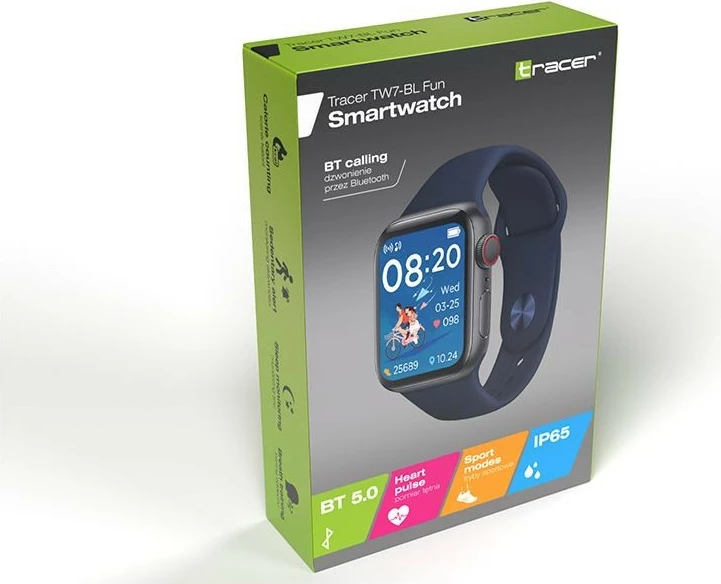 Smartwatch Tracer TW7-BL FUN, 1.83" HD, Bluetooth, Kaltër