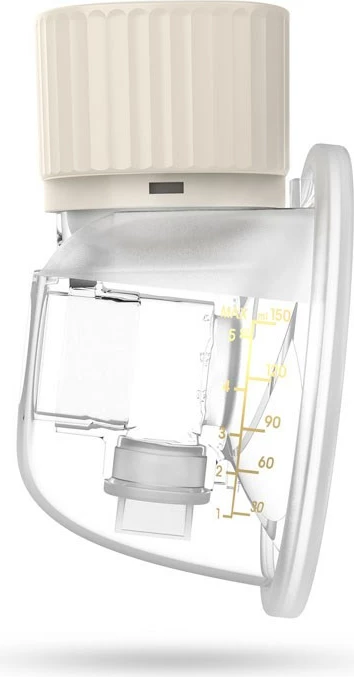 Pompë gjidhënie elektronike neno VENTO, 150 ml, LCD, pa kabllo, bezhë