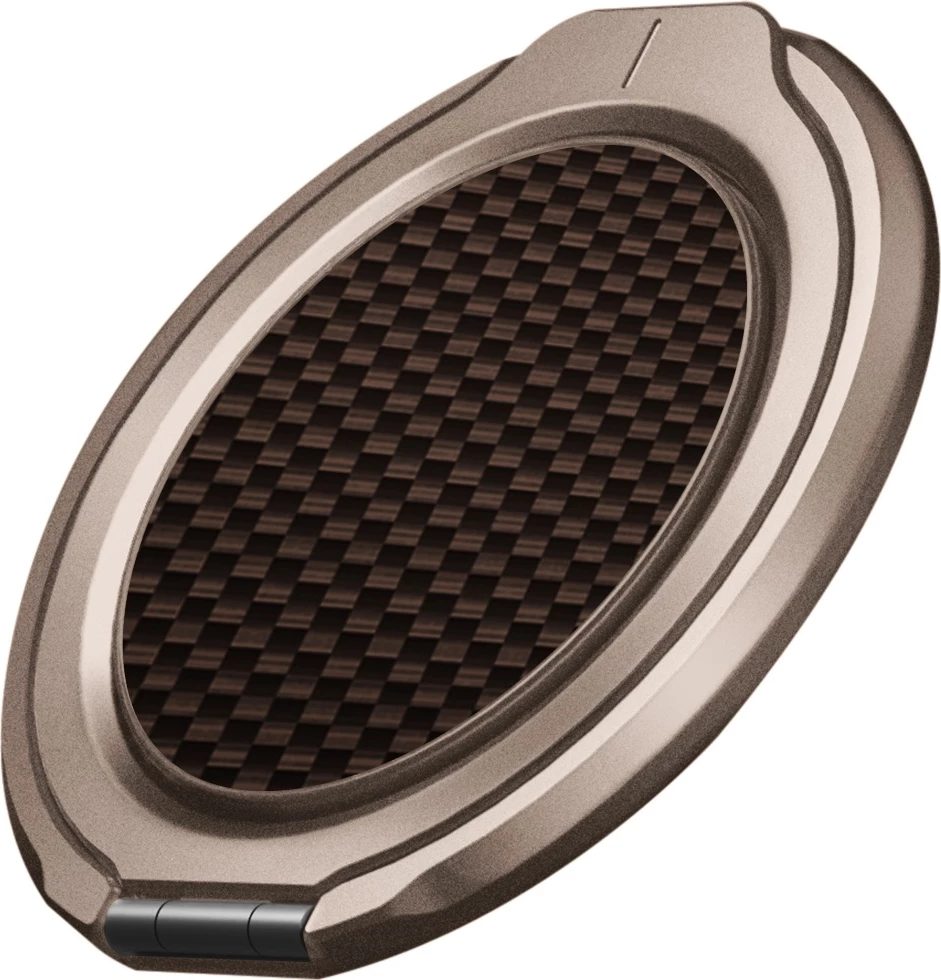 Mbështjellës UNIQ Keva Air Magclick Charging GripFit për iPhone 16 Pro Max, Kafe