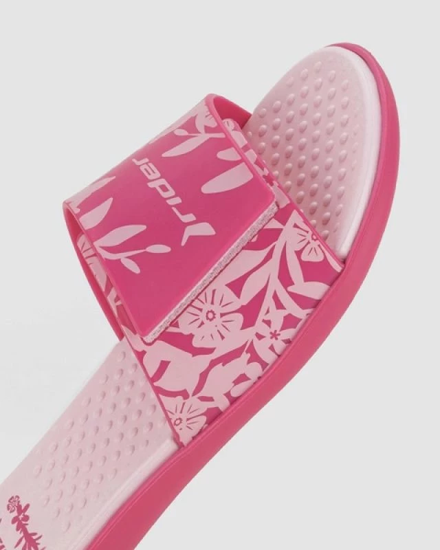 Papuqe për femra Rider, rozë