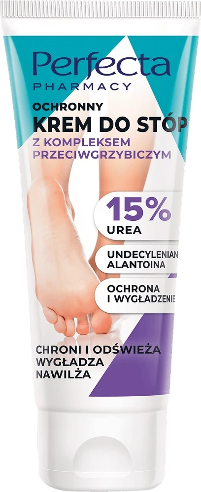 Krem për këmbë Perfecta me kompleks antifungal 15% Urea, 80ml