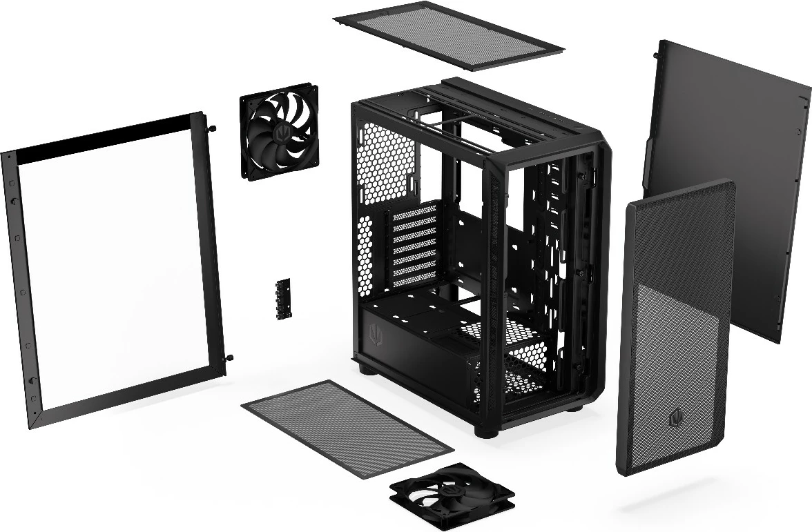 Kasë Endorfy Arx 500 Core EY2A016, ATX, e zezë