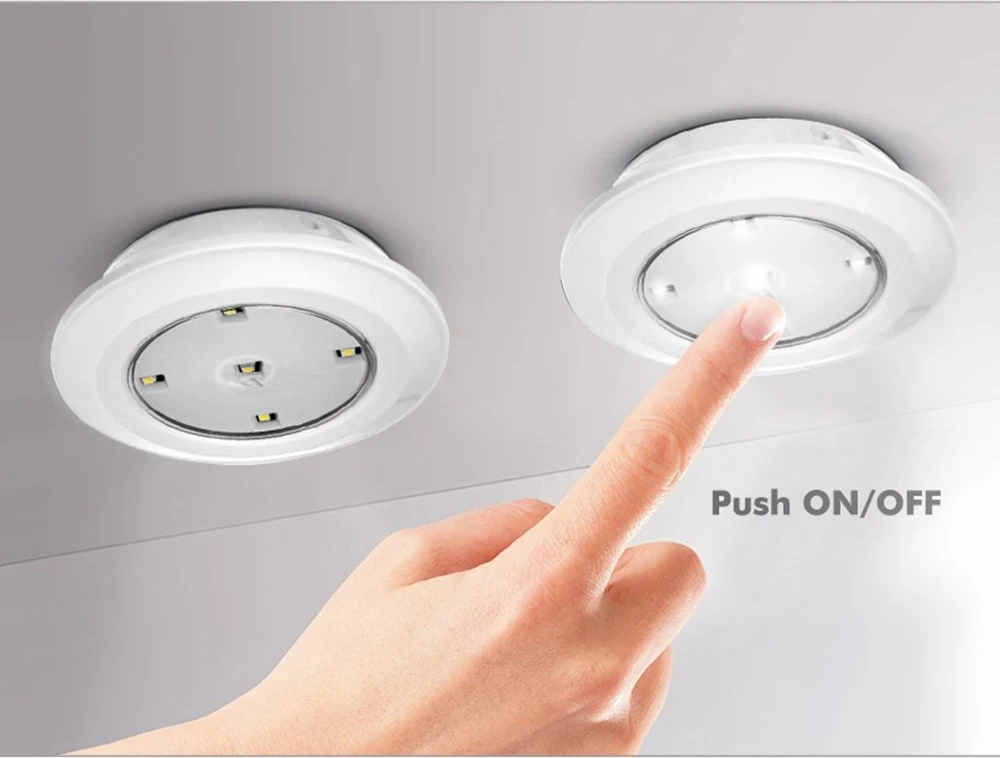 Set i lampave me LED dhe kontroll në distancë Maclean Energy MCE165, me bateri AAA, 6 copë në set