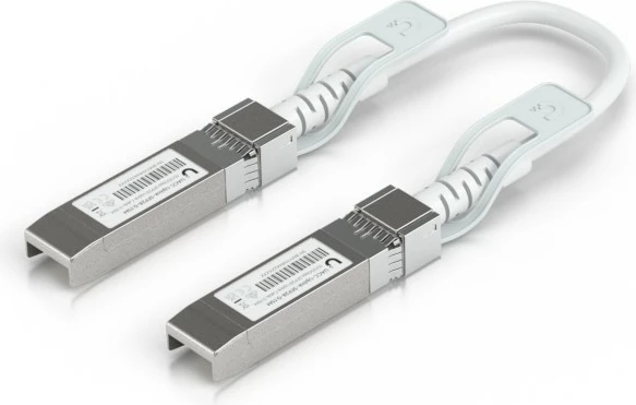 Kabëll Ubiquiti UACC-Uplink-SFP28-0.15M, 0.15 m, SFP28, i bardhë