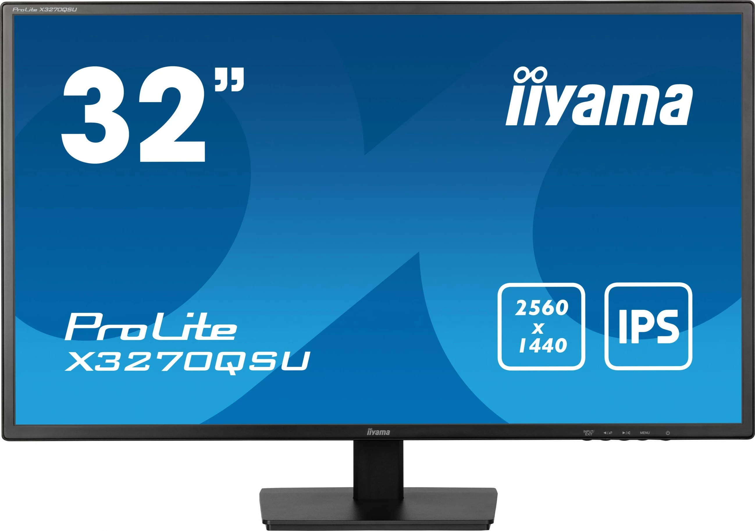 Monitor iiyama ProLite X3270QSU-B1, 32", 2560 x 1440, LED, i zi