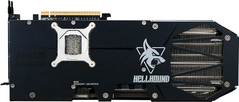 Kartelë grafike PowerColor Hellhound Radeon RX 9070 XT, 16GB GDDR6, PCI Express 5.0, e zezë