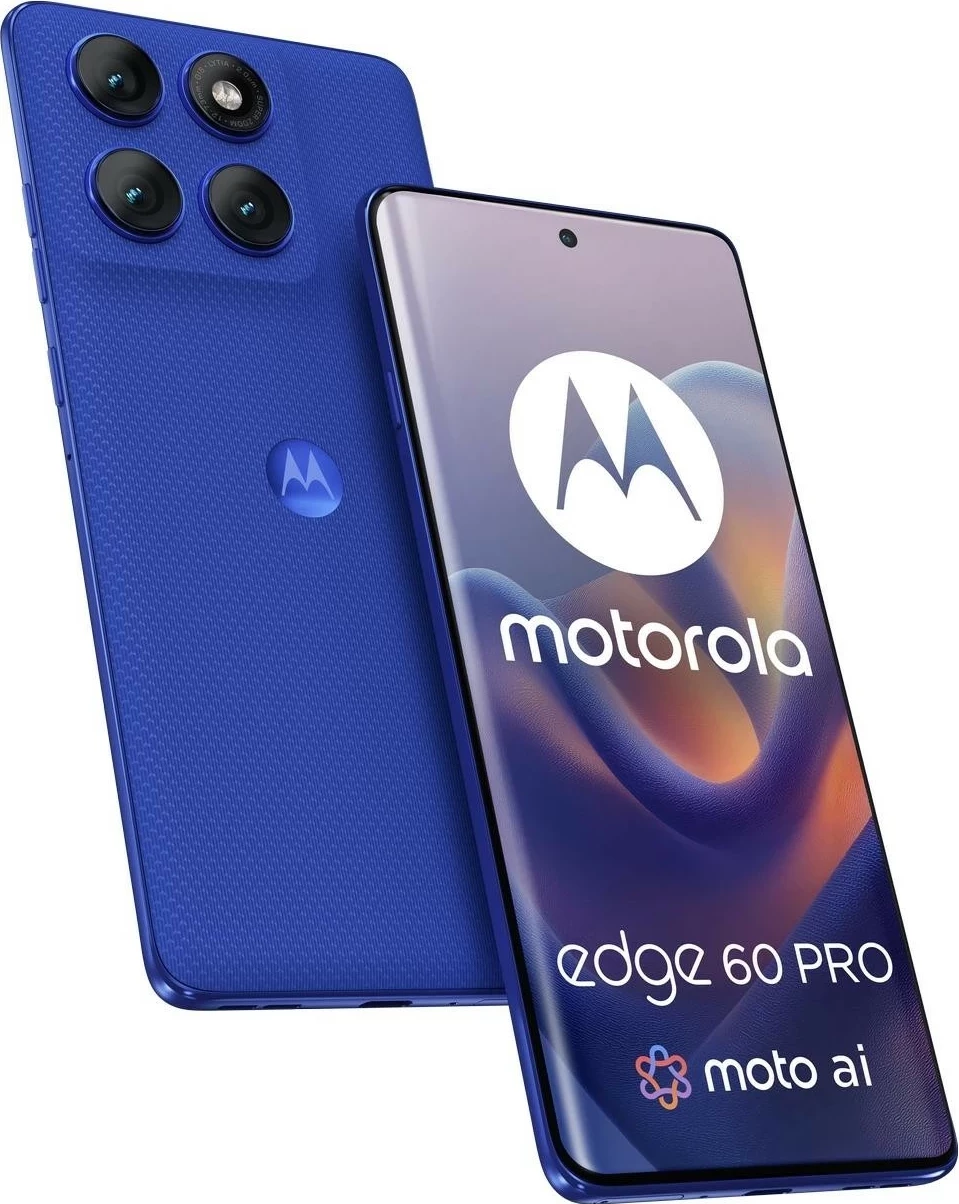 Celular Motorola Edge 60 Pro 12/512GB, Dazzling Blue