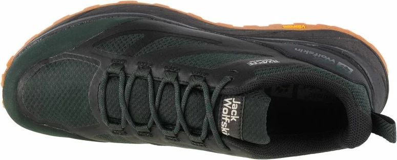 Atlete për meshkuj Jack Wolfskin, të zeza dhe të gjelbra