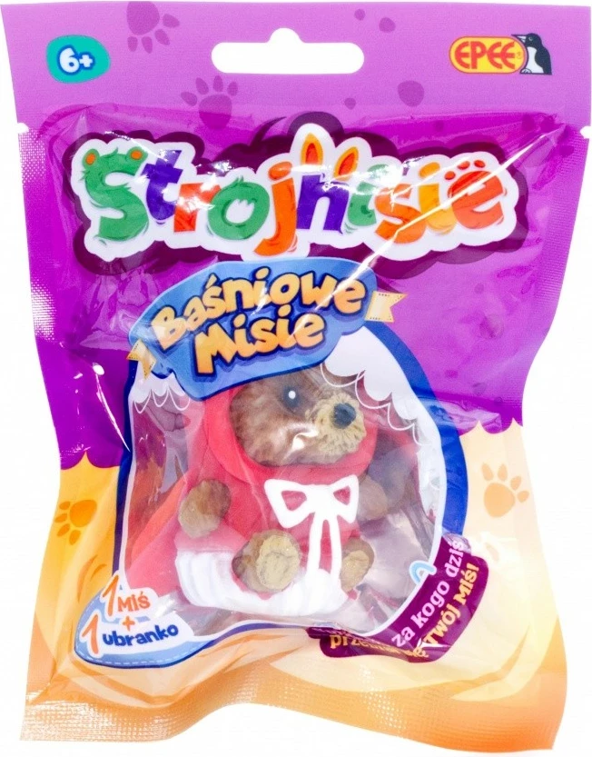 Figurinë arush Epee Fashionable Fairy Tale Bears, Kapuçkuqja e Vogël