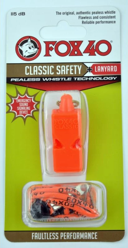 Bilbil për arbitra dhe trajnerë Fox, portokalli