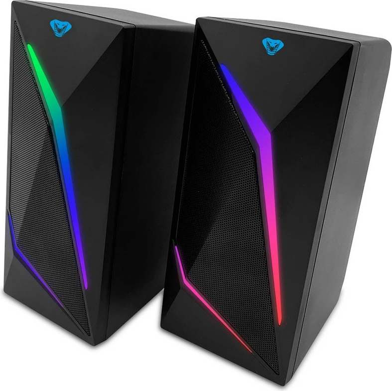 Altoparlantë gaming Media-Tech Cobra Pro Urion 2.0 MT3172, Bluetooth 5.0, RGB, të zinj