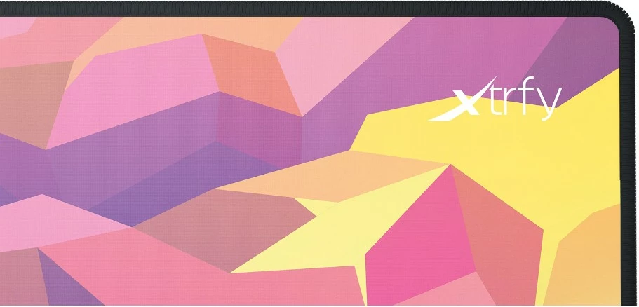 Mauspad Cherry Xtrfy GP5 Litus Pink XL, Pambuk, Jo-rrëshqitës, Rozë