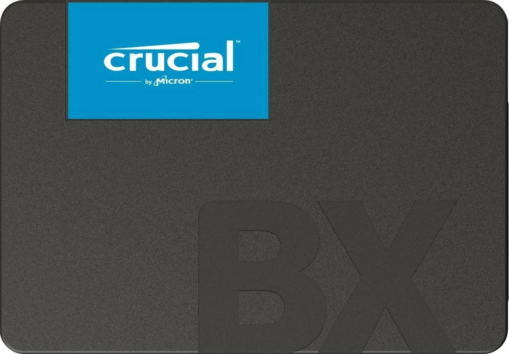SSD Crucial BX500, 240 GB, 2.5", 540 MB/s, 6 Gbit/s, e zezë