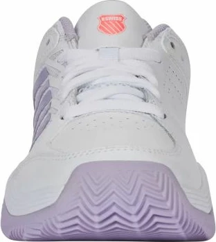 Atlete për femra K-Swiss, të bardha dhe vjollcë