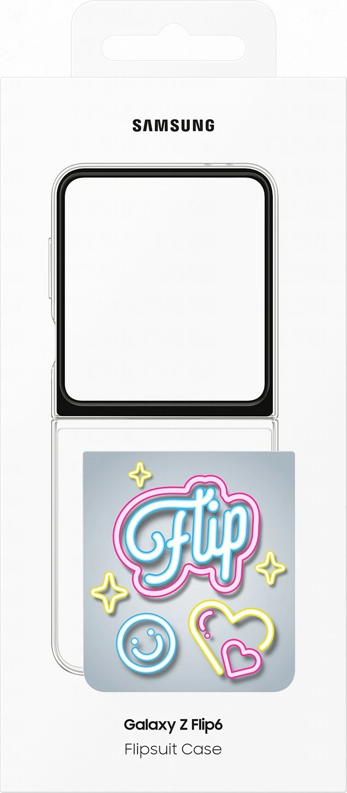 Mbështjellës Samsung Galaxy Z Flip6, 17 cm (6.7''), Transparent