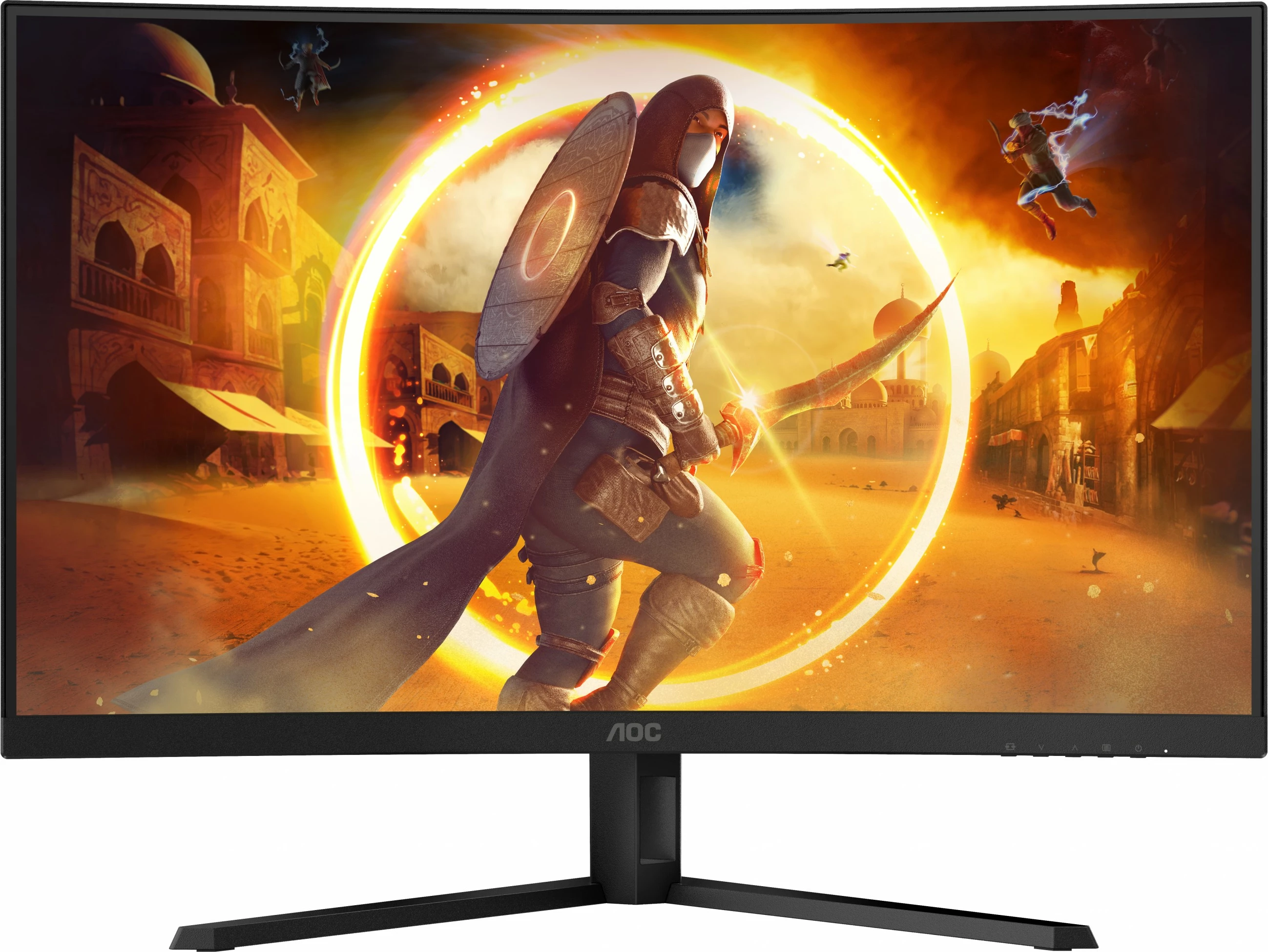 Monitor AOC G4 CQ32G4VE, 32", Quad HD, 0.5 ms, i zi, i hirtë