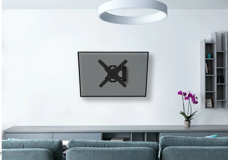 Mbajtëse muri për TV Neomounts WL40S-850BL14, full motion, 32-65 inç, çelik, e zezë