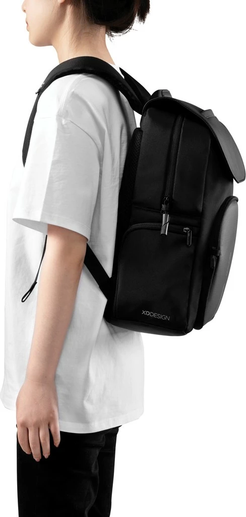 Çantë shpine XD DESIGN Soft Daypack Backpack, 16", e zezë