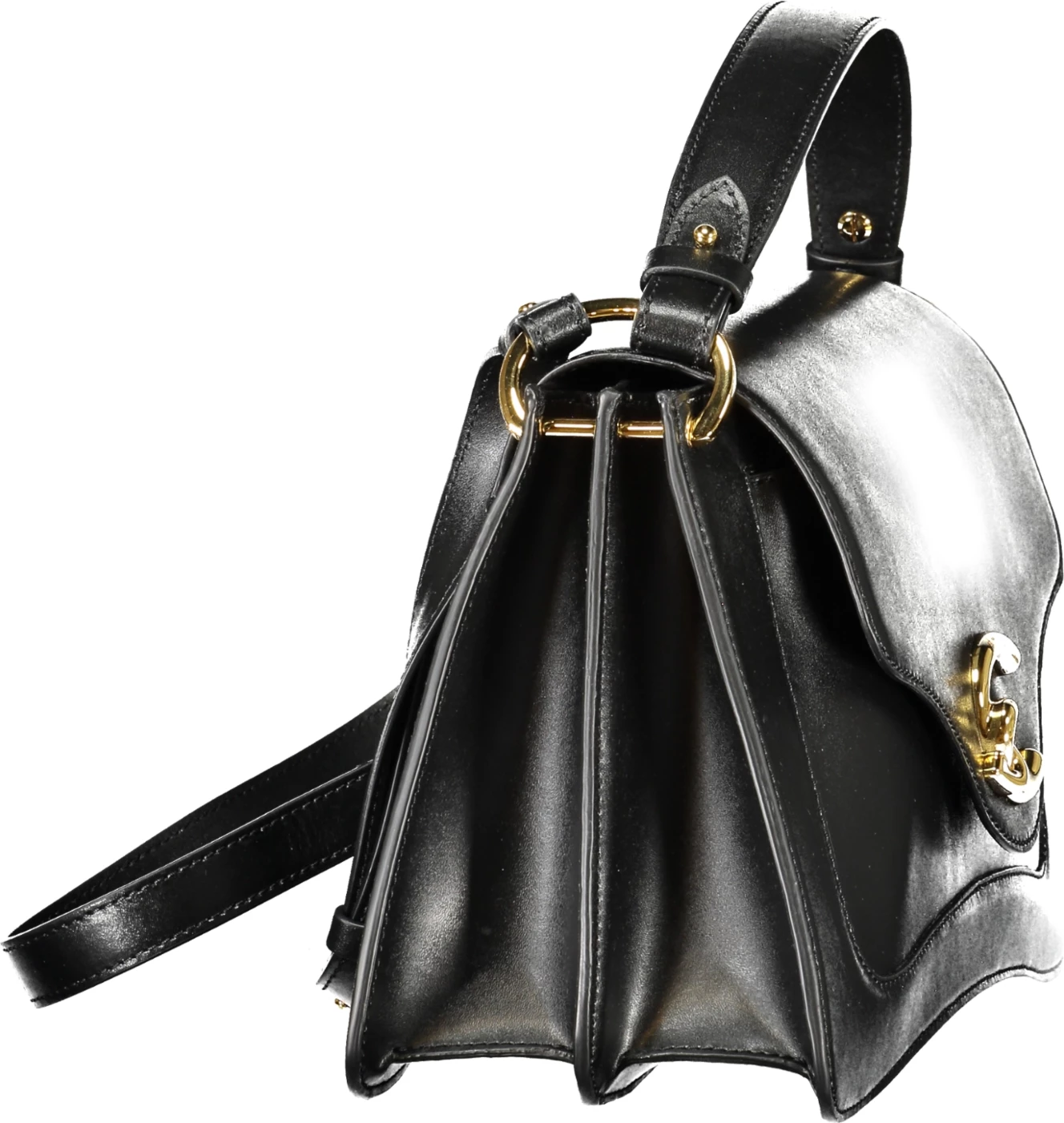 Çantë femra COCCINELLE C-ME CALF BAG, e zezë