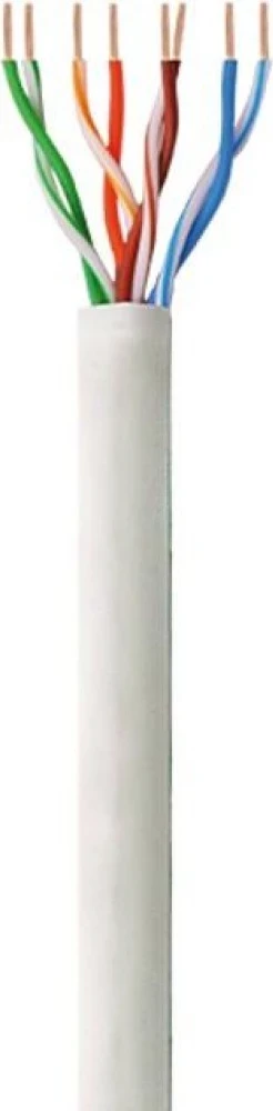 Kabllo rrjeti Techly Cat6 U/UTP (UTP), Gri, 305m