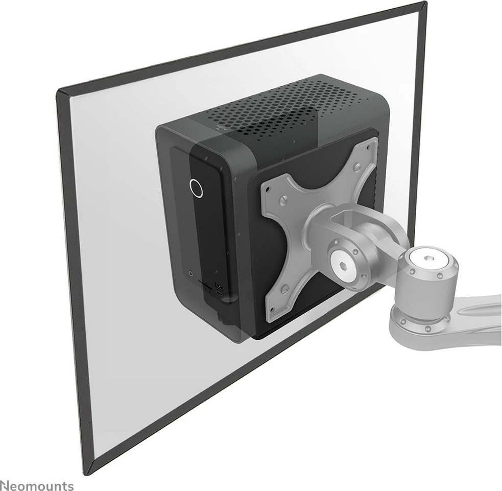 Mbajtëse mini PC Neomounts THINCLIENT-20, universal, 7 kg, çelik, e zezë
