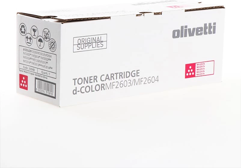 Toner, Olivetti B0948, rendiment 5000 faqe, standard, magenta