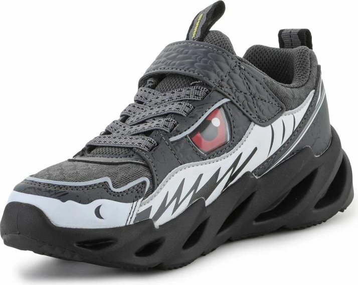 Këpucë për djem Skechers Shark Bots Surf Patrol, gri