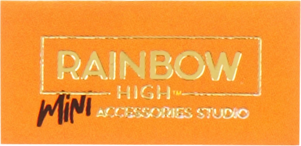 Set çanta aksesorësh Rainbow High Accessories Studio Series 1, për kukulla, Mix