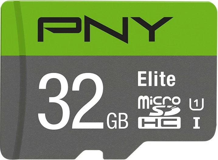 Kartë memorie microSDHC PNY Elite 32GB, me adapter SD
