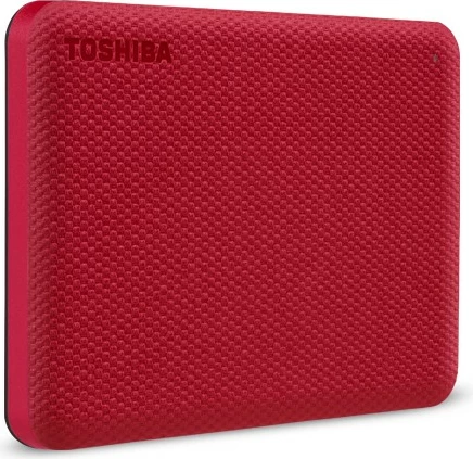 Hard disk ekstern Toshiba Canvio Advance 4TB, USB 3.2, i kuq