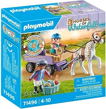 Set lodrash Playmobil Horses 71496 Pony Carriage, 33 pjesë