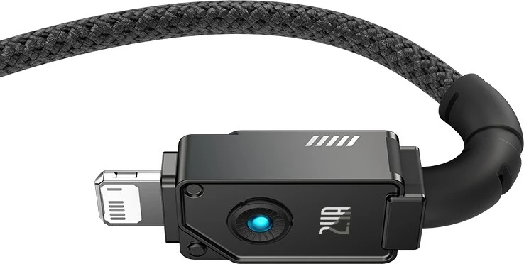 Kabllo Baseus Unbreakable USB A në iP, 1 m, 5V-2.4A, E zezë