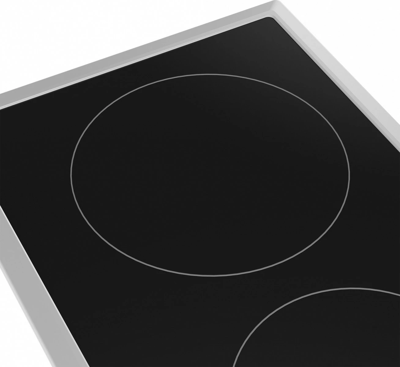 Pllakë qeramike Beko HDCC32200X, 2 zona, e zezë/inox