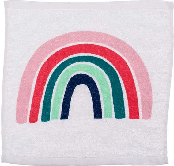 Peshqir magjik OUT OF THE BLUE Rainbow, set 4 copë, 30x30cm