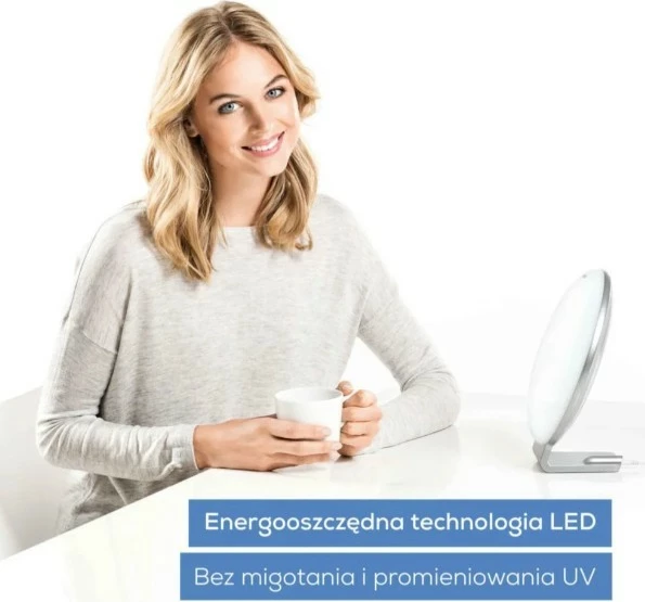 Llambë dite Beurer TL 50, 10000 lux, argjendtë/bardhë