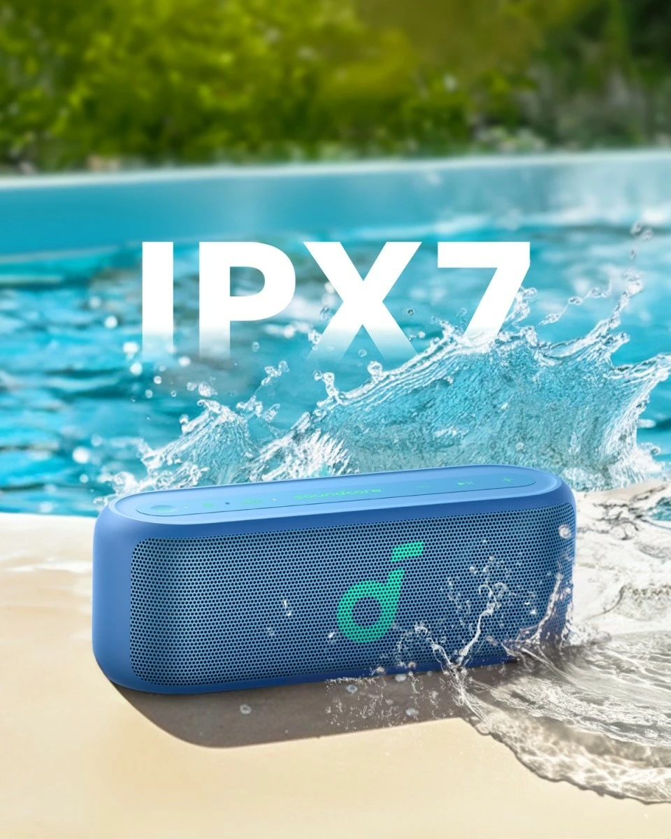 Altoparlant Bluetooth Anker Soundcore Select 2S, 20W, 16 orë, Blu