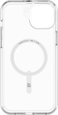 Mbështjellës Zagg Crystal Palace Snap MagSafe për iPhone 15 Pro Max, Transparent