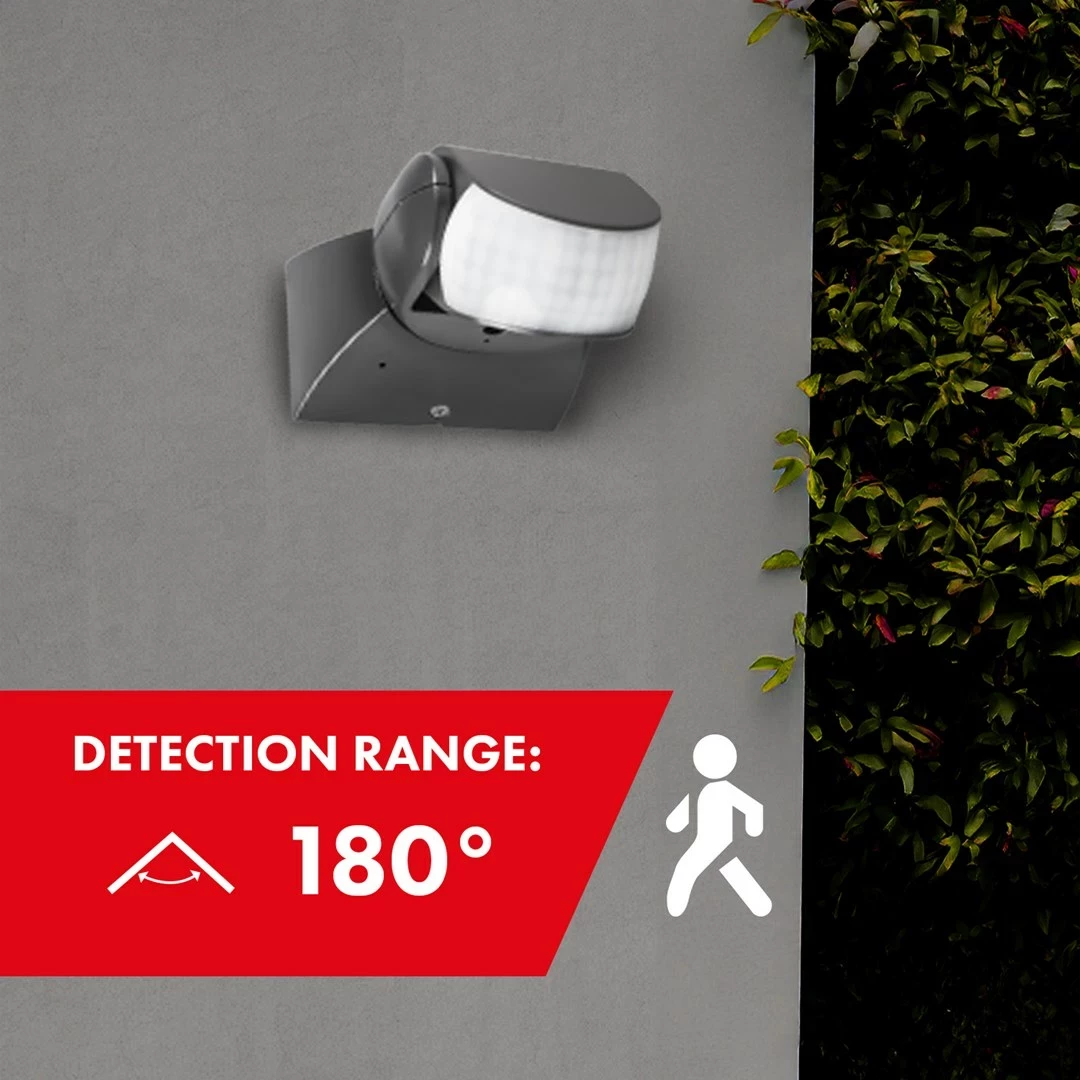 Sensor lëvizjeje Maclean MCE201 GR, Infrared PIR, IP65, i zi