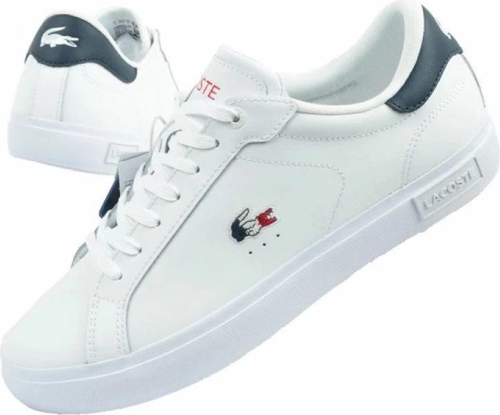 Atlete për meshkuj Lacoste, të bardha