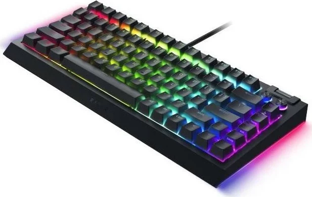 Tastierë Razer BlackWidow V4, 75% Intl. US, me ngjyra RGB