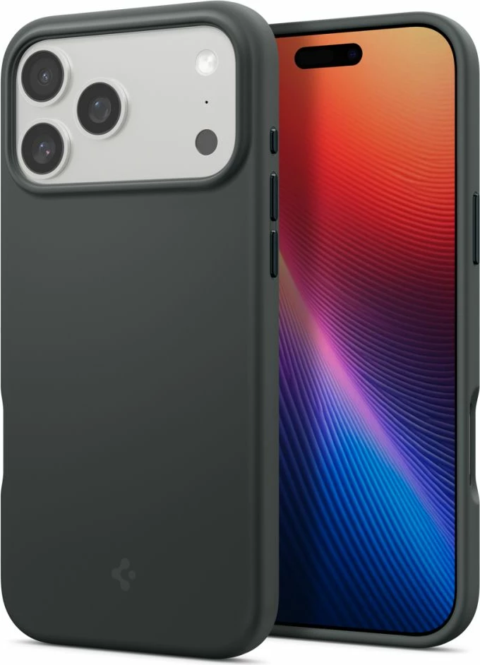 Mbështjellës Spigen Silicone Fit MagSafe për iPhone 17 Pro Max, Gjelbër