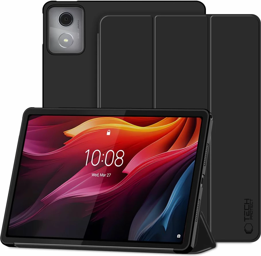 Mbështjellës Tech-Protect SmartCase për Lenovo Tab K11 Plus 11.5, Zi