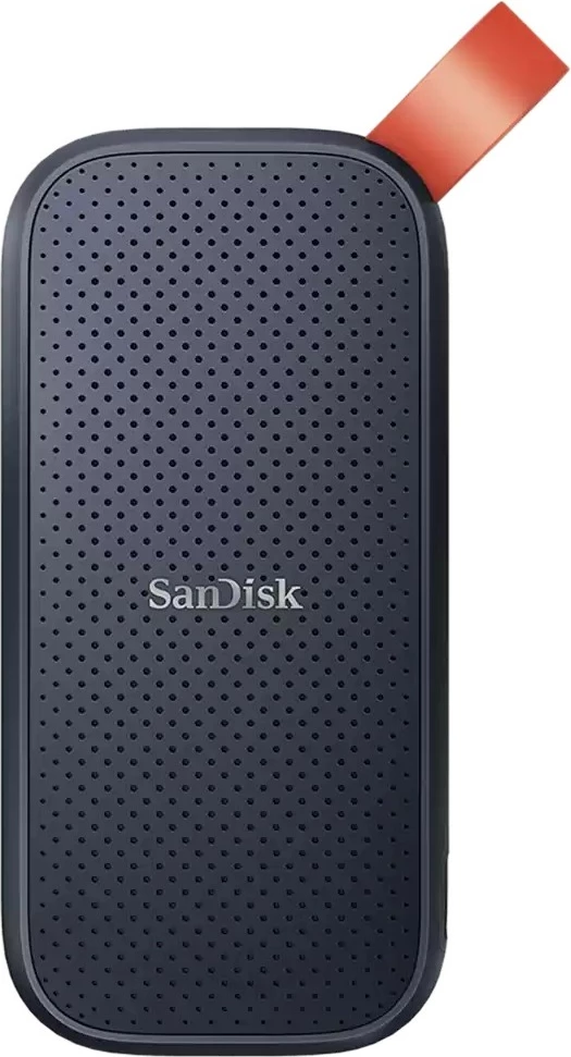 SSD portabël SanDisk SDSSDE30-1T00-G26, 1 TB, USB Type-C, 3.2 Gen 2, 800 MB/s, e zezë
