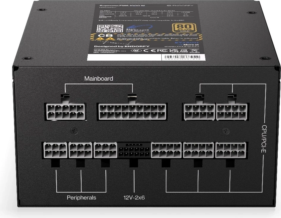 Furnizues energjie ENDORFY Supremo FM6 1000W, i zi