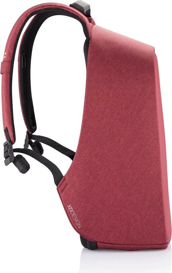 Çantë shpine XD DESIGN BOBBY HERO REGULAR, 16L, për laptop 15.6", e kuqe