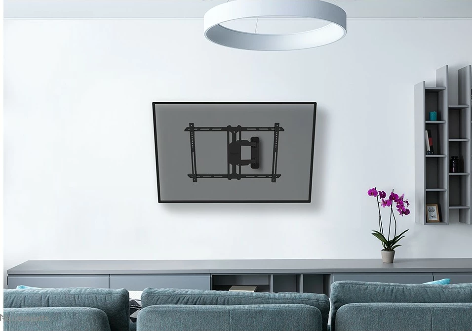 Mbajtëse muri për TV Neomounts WL40S-850BL16, full motion, 40-70 inç, e zezë