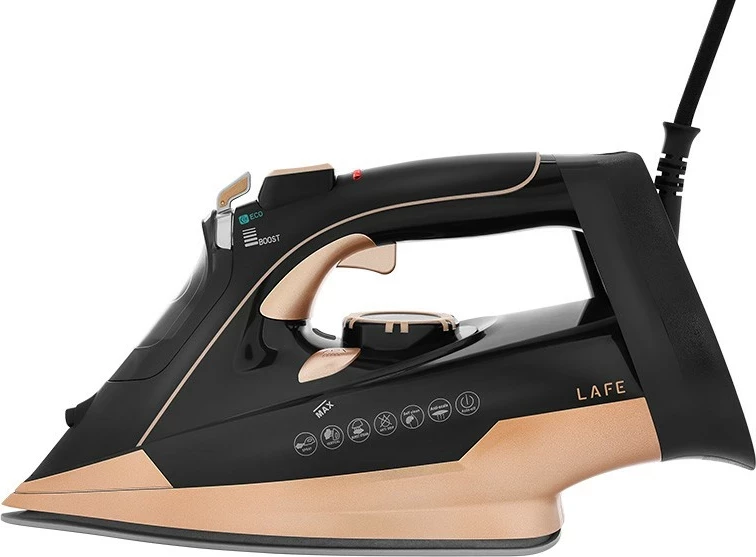 Hekur me avull Lafe VaporMax, 3000W, pllakë qeramike, zi-ari