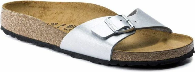 Papuqe femra Birkenstock, të bardha
