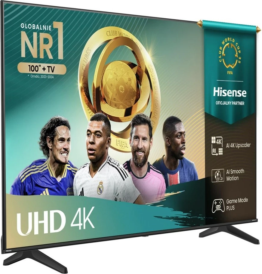 Televizor LED, Hisense, 50A6Q, 50" 4K UHD, Smart TV VIDAA, Dolby Vision, DTS Virtual:X
