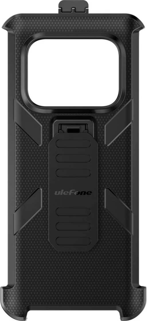Mbështjellës Ulefone Armor 25 Series UF-C-A25TP, me klips rrotullues dhe karabinë, i zi